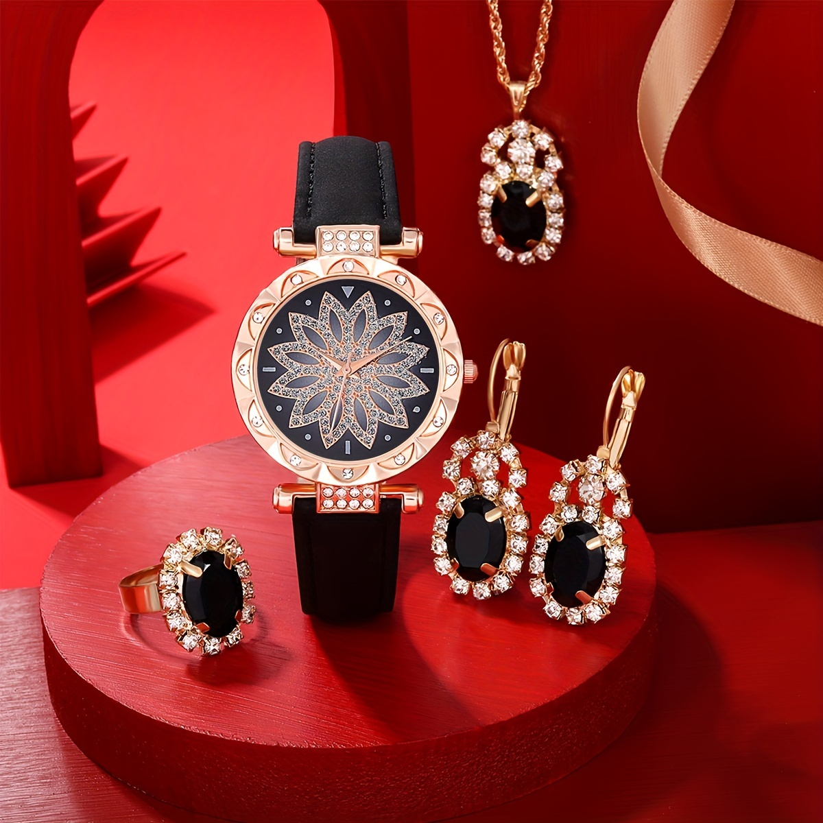 Luxury Watch Gift For Her - Montre de luxe en quartz avec