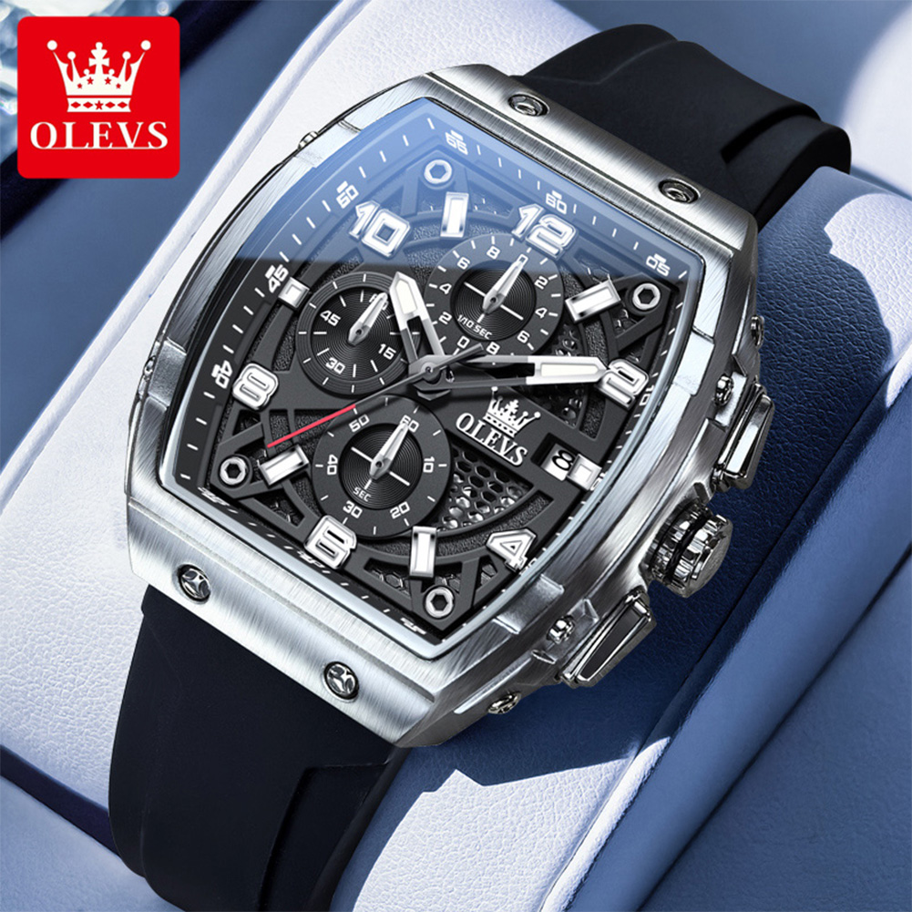 Luxury Watch Magazine - OLEVS hommes montres 2976 luxe mode
