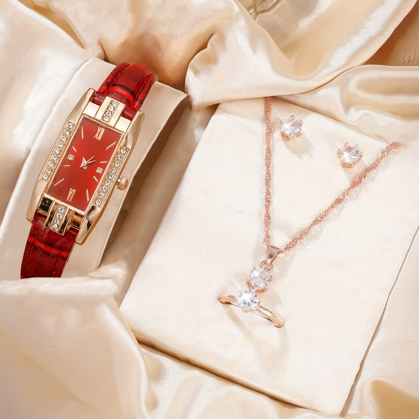 Luxury Watch Gift For Her - Montre de luxe en quartz avec