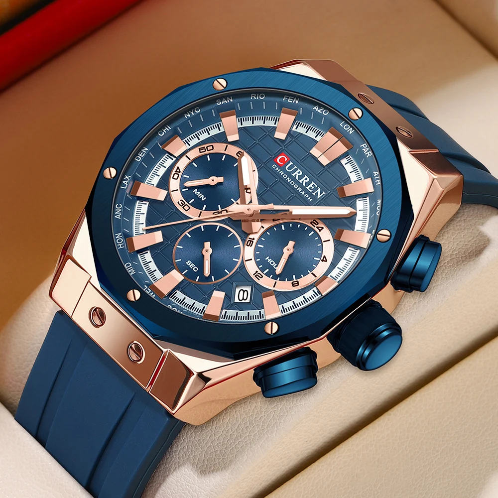 Luxury Watch Maker - Istro REN-Montre chronographe Shoous pour homme