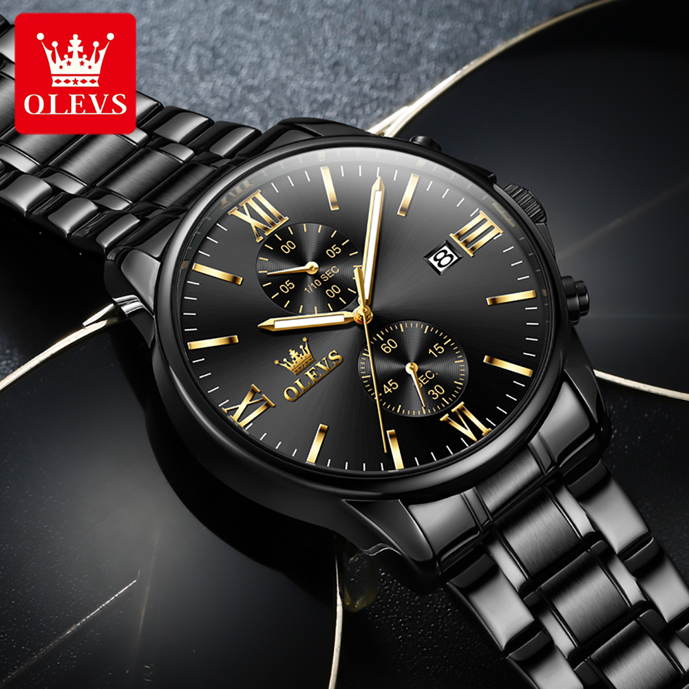 OLEVS 2886 montre à Quartz noi - Luxury Watch Maker avis et prix
