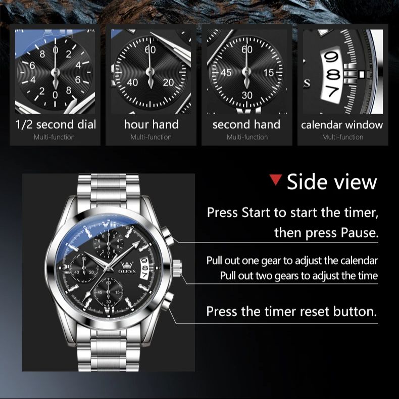OLEVS 2987 Original hommes mon - Luxury Watch Maker avis et prix