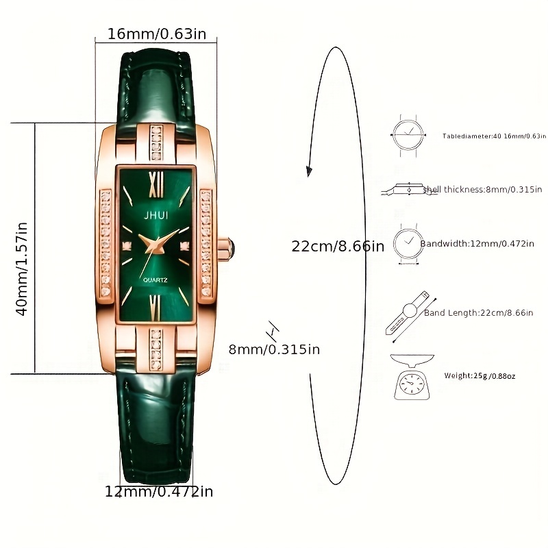 Montre de luxe en quartz avec  - Luxury Watch Gift For Her avis et prix