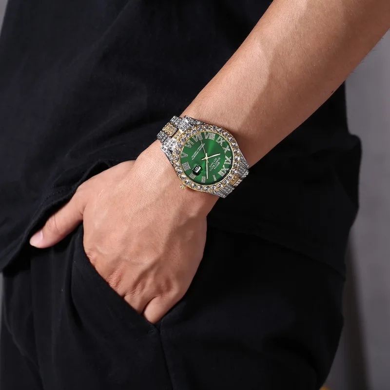 Montre à quartz de luxe dorée, - Luxury Watch Iceberg avis et prix