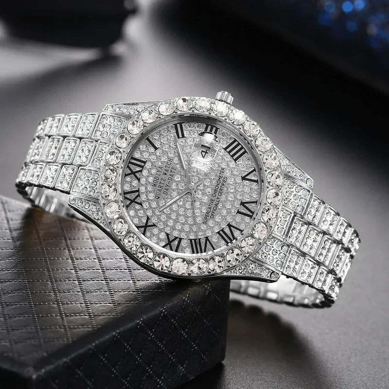 Montre à quartz de luxe dorée, - Luxury Watch Iceberg avis et prix