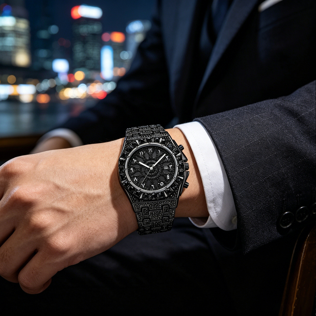 Montre UNIGUET Cool Black Diam - Luxury Watch Iceberg avis et prix