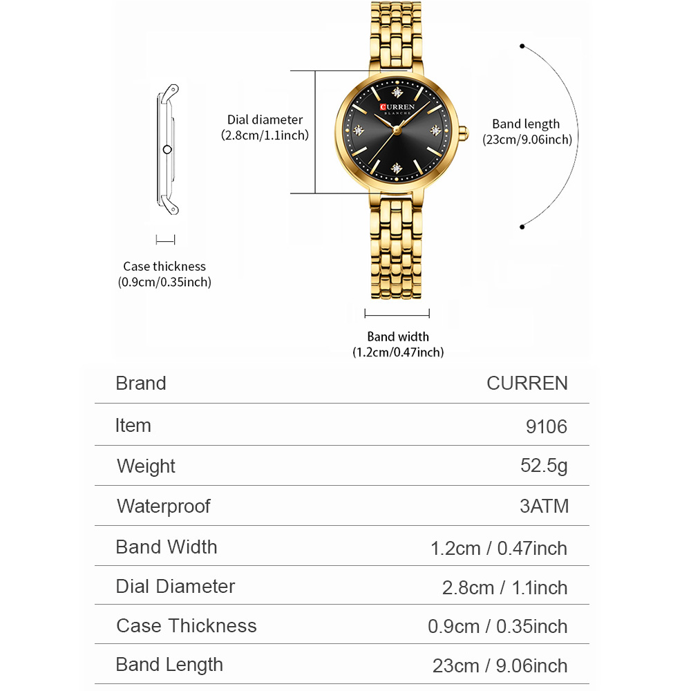 Montre-bracelet fine et minima - Luxury Watch Gift For Her avis et prix