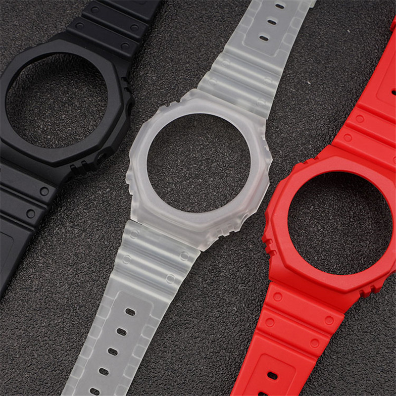 Bracelet en résine + étui pour - Casio Watch G-Shock Ga-2100 avis et prix